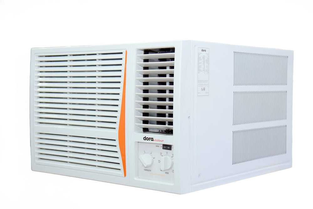 مكيف شباك دورا سعة التبريد 21.600 وحده تدفئة 3.1 كيلو واط روتاري (ELEGANT)