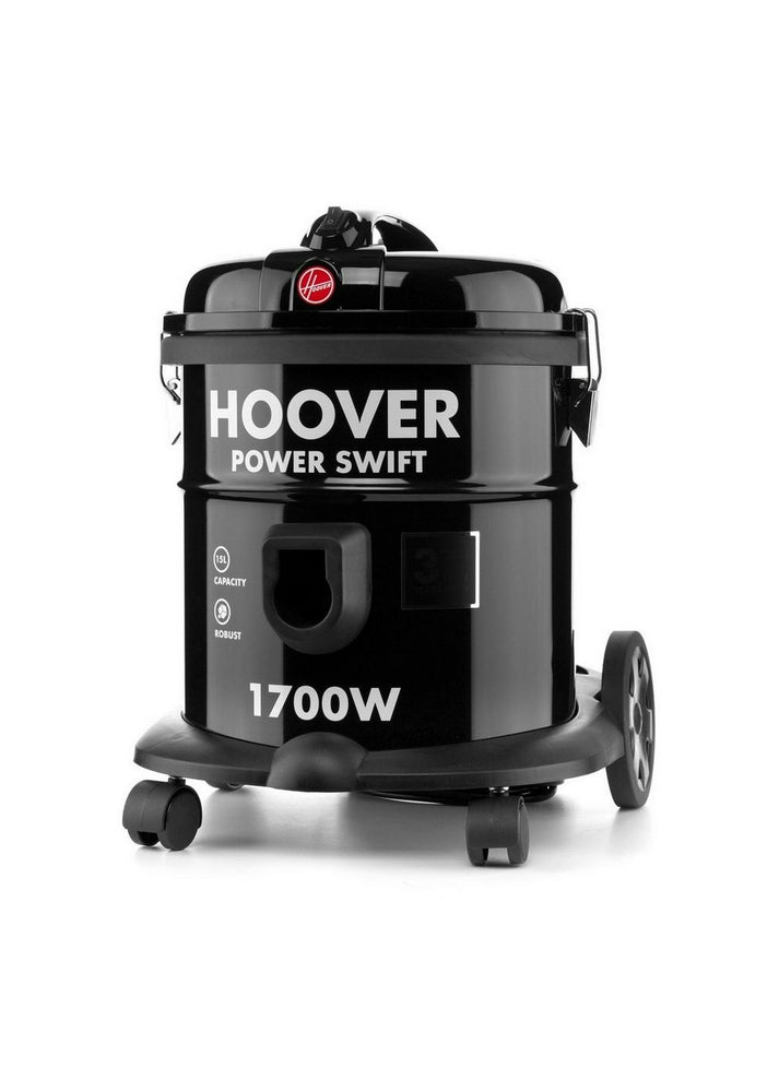 مكنسة برميل هوفر 15 لتر 1700 واط