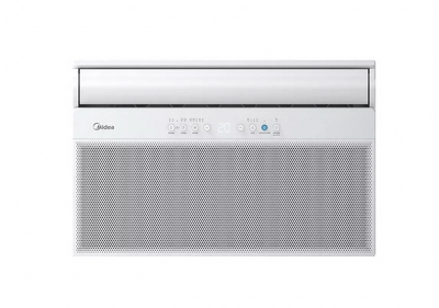 مكيف شباك انفرتر ميديا سعة تبريد 18.000 وحدة (روتاري) واي فاي-تنظيف ذاتي-ريموت-4 اتجاهات