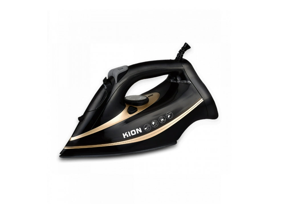 كاويه بخار كيون 380 مل 2.200 واط قاعدة سيراميك اسود