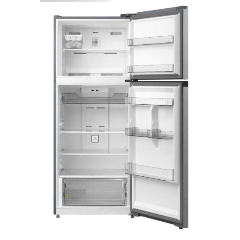 ثلاجة ميديا سعة الثلاجة 10.8 قدم سعة المجمد 3.8 قدم سلفر