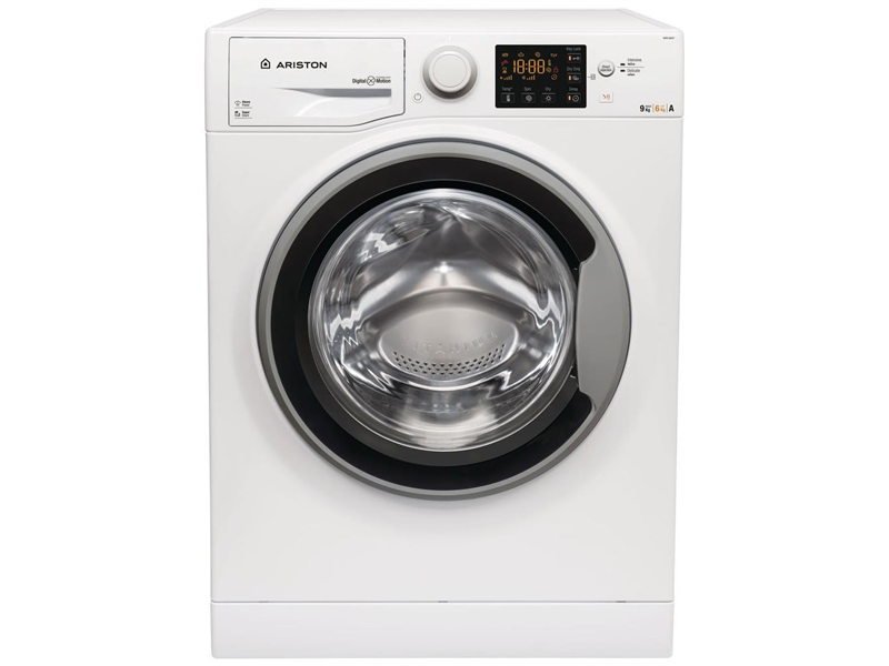 غسالة اوتوماتيك فتحة امامية اريستون 9 كيلو غسيل 6 كيلو تنشيف ابيض