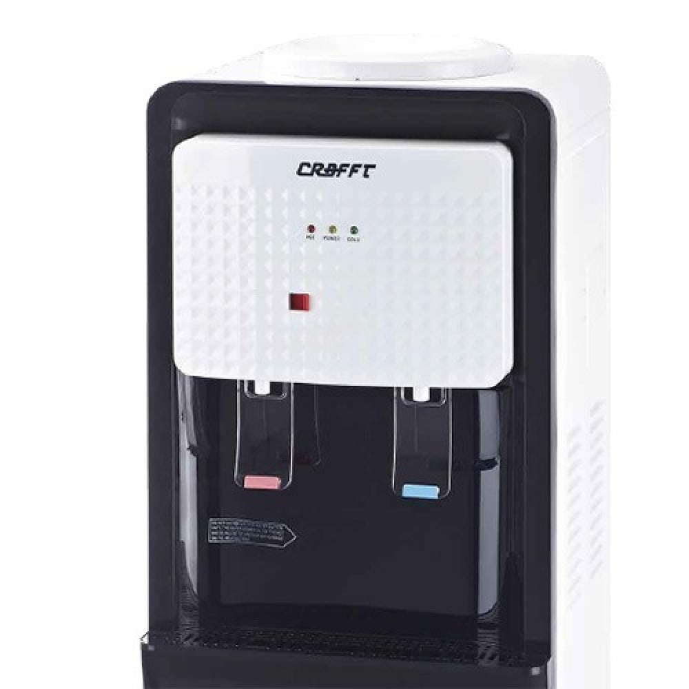 برادة مياة كرافت 2 بزبوز قدره التبريد 2 لتر/ الساعه تسخين 5 لتر/الساعه (ابيض في اسود)