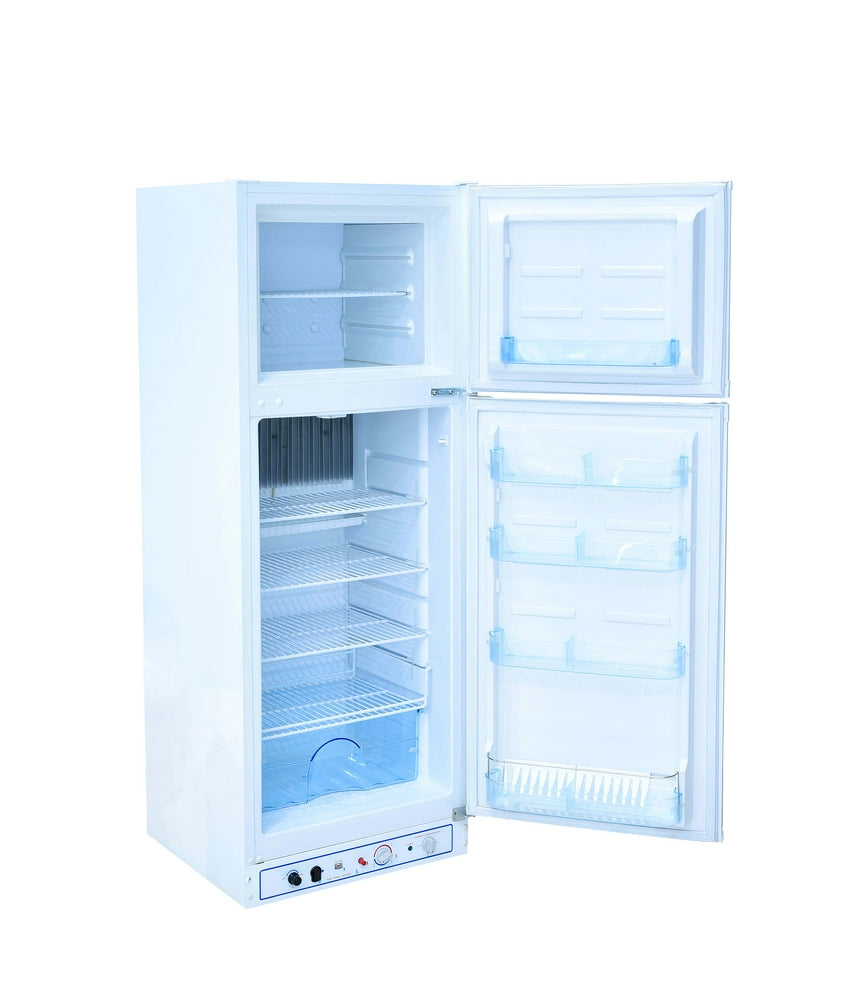 ثلاجة غاز يوني هامبورج 265 لتر ابيض