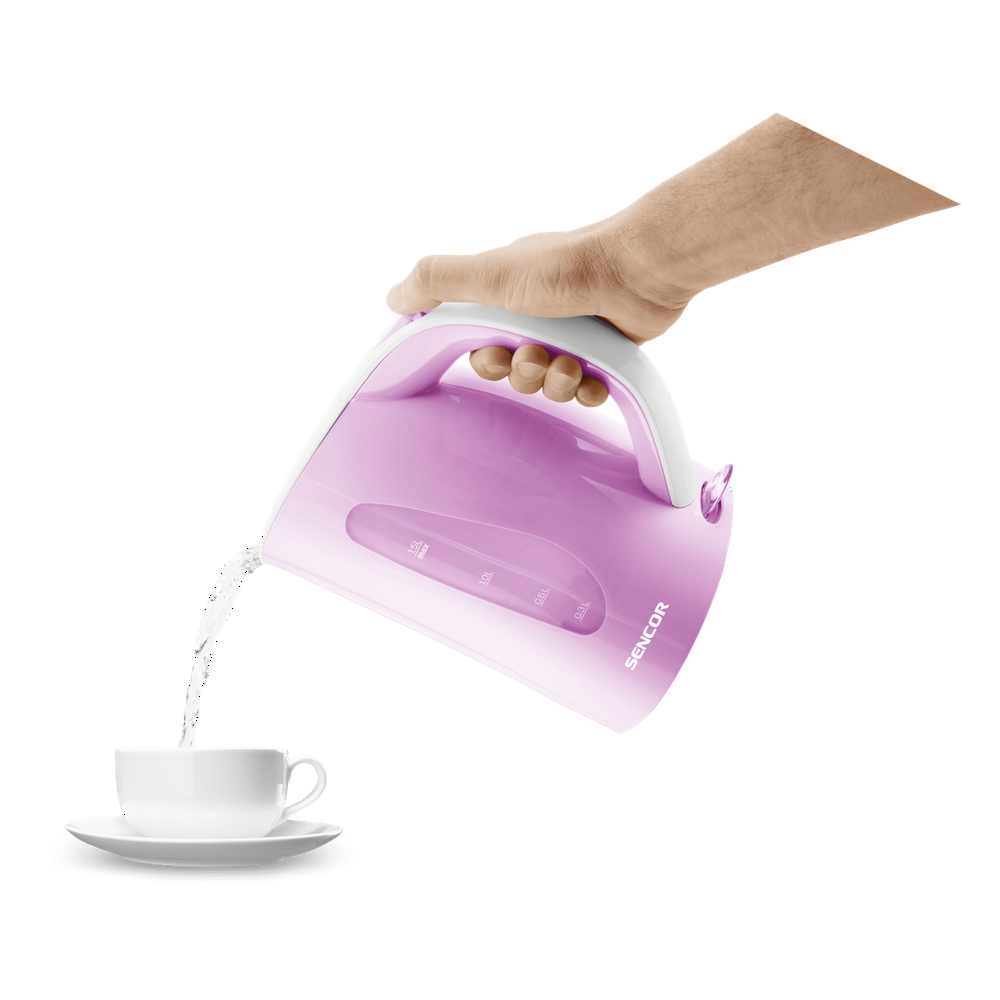 غلاية مياة كهربائية سينكور 1.5لتر 2400 واط وردى