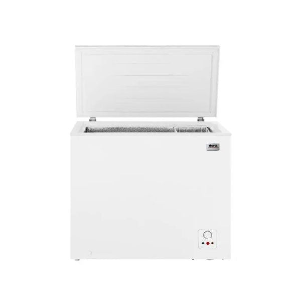 فريزر مسطح دورا 95 لتر ابيض
