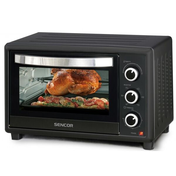 فرن كهربائي سينكور 60 لتر 2200 واط اسود