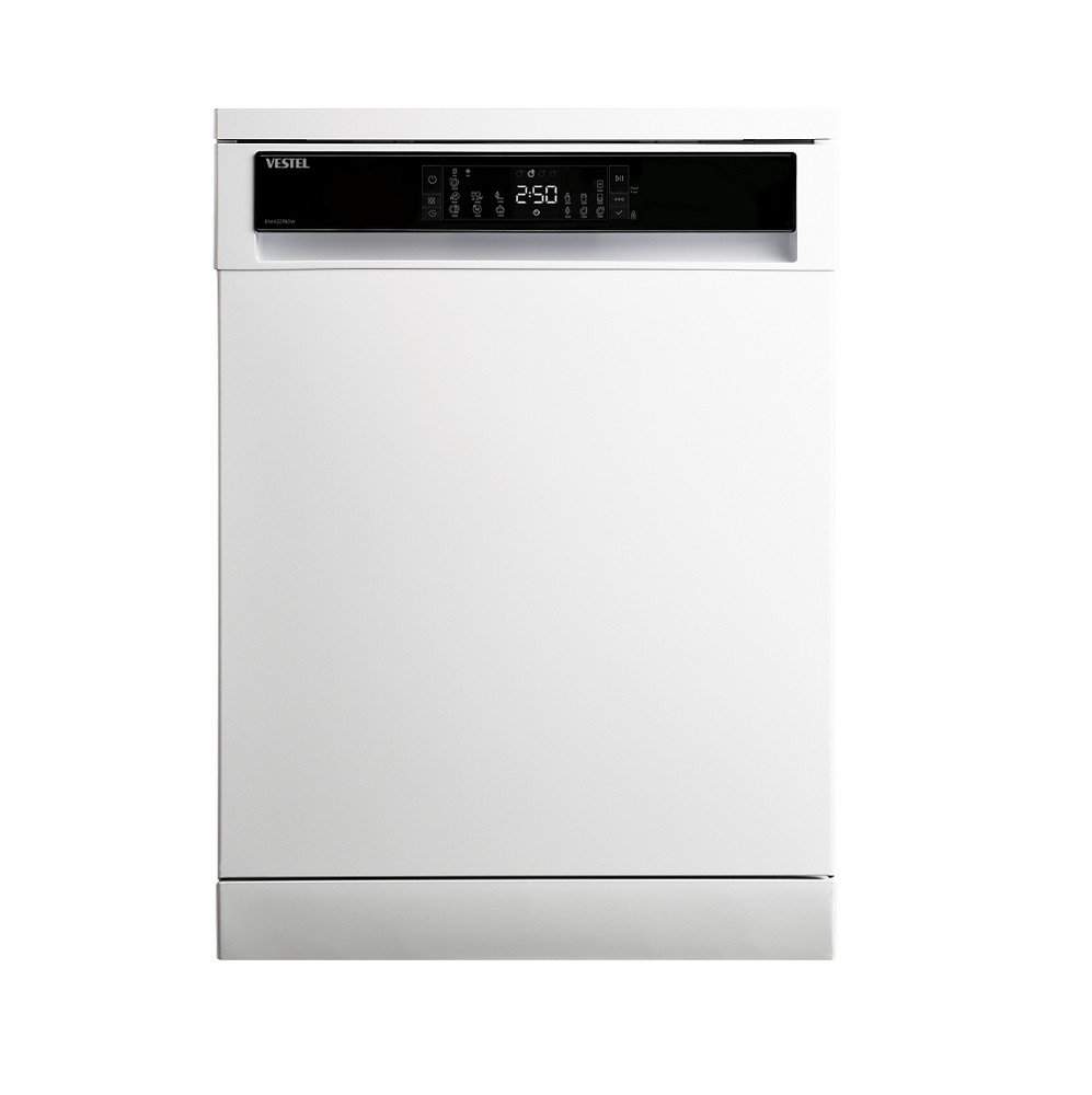 غسالة صحون فيستل 12 مكان 7 برامج ابيض ( تركي )