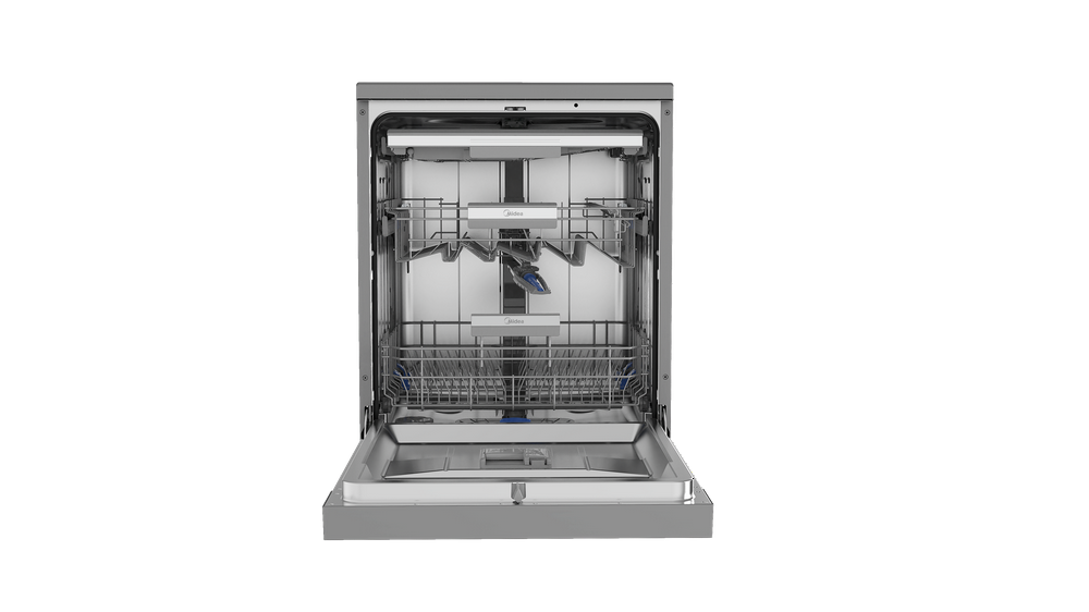 غسالة صحون ميديا 15 مكان تخزين 9 برامج واي فاي سلفر