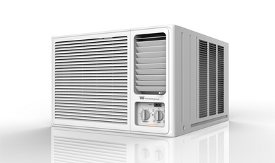 مكيف شباك وايت وستنجهاوس سعة التبريد 21.800 وحدة (روتاري)