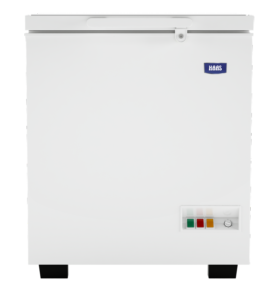 فريزر مسطح هاس 200 لتر انفرتر ابيض (وطني)