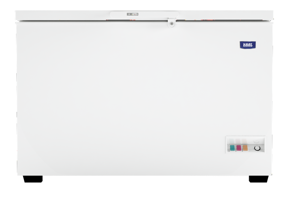 فريزر مسطح هاس 400 لتر أبيض (وطني)