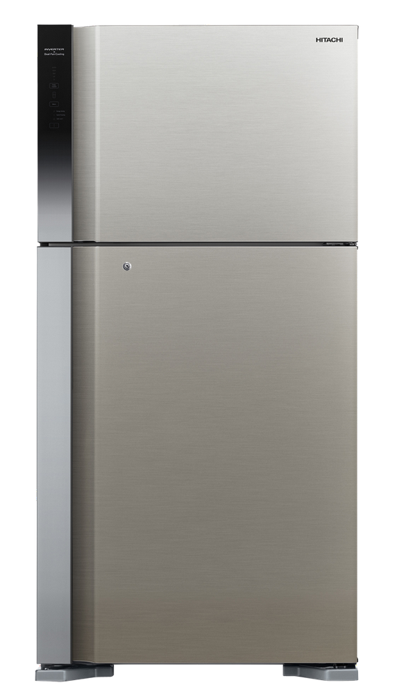 ثلاجة هيتاشي سعة الثلاجة 12.9 قدم سعة المجمد 5.1 قدم سلفر انفرتر