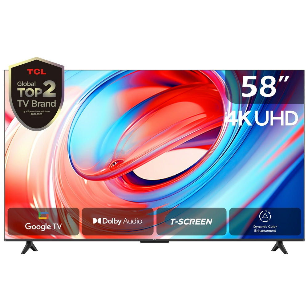 شاشة سمارت تي سي ال 58 بوصة 4K - GOOGLE TV