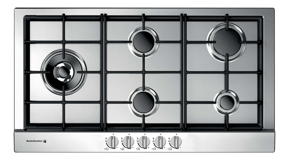 سطح بلت ان كلفنيتور 5 عيون غاز 90 سم استيل (ايطالي)