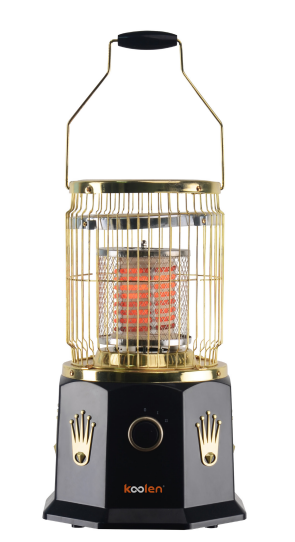 دفاية كهربائية كولين دائرية 2000 واط اسود × ذهبي