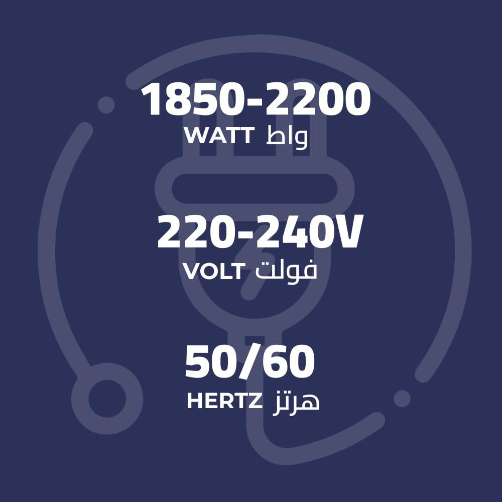 غلاية مياه كيون 1.7 لتر 2200 واط زجاج