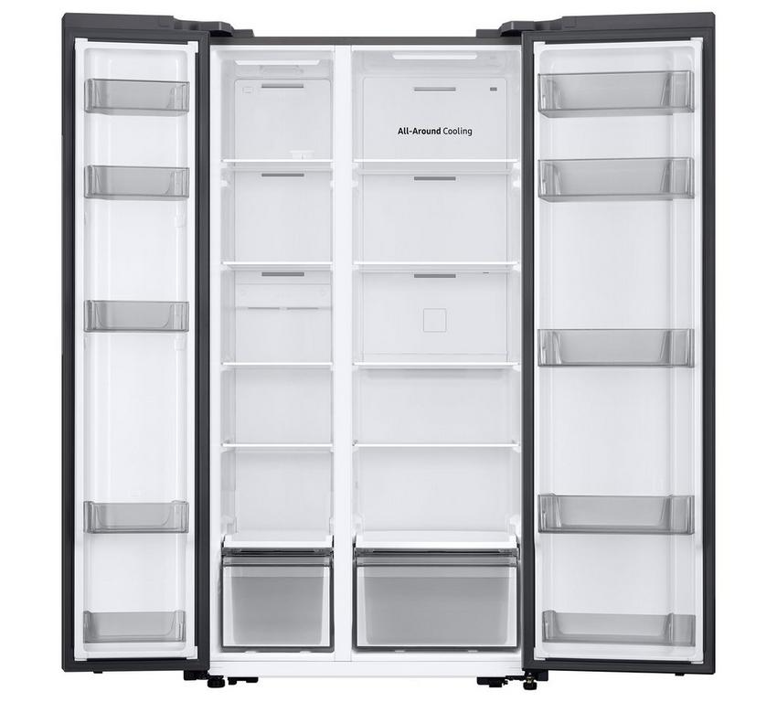 ثلاجة دولابي سامسونج 2 باب سعة الثلاجة 13.1 قدم سعة المجمد 6.8 قدم سلفر انفرتر واي فاي (فيتنامي)