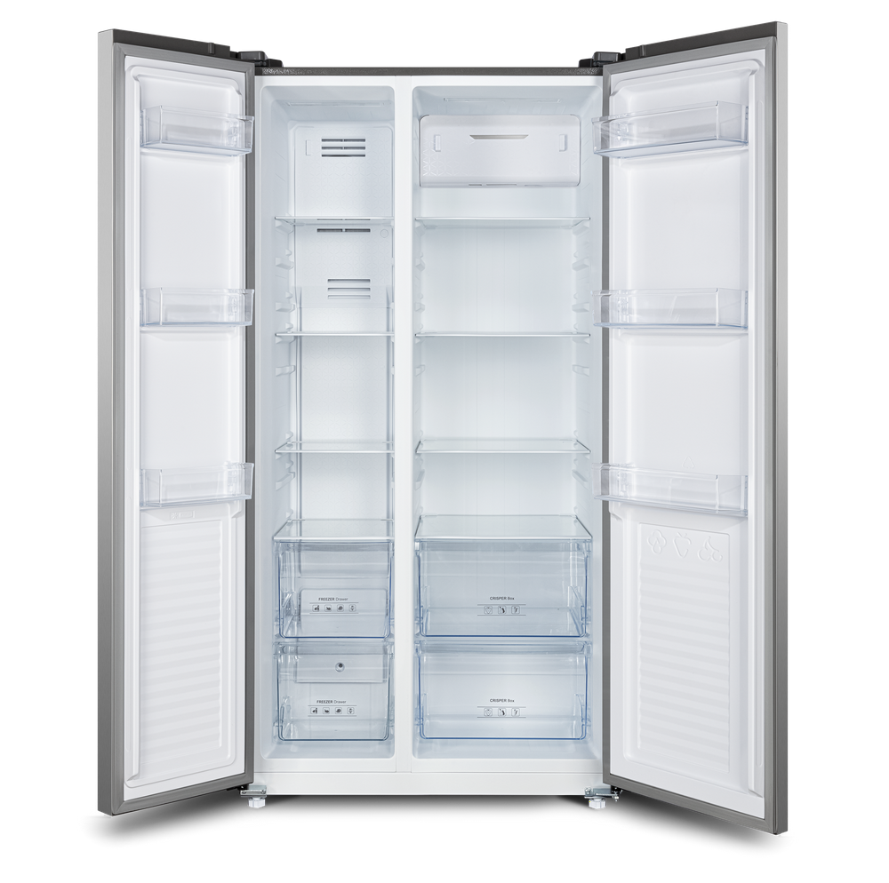 ثلاجة دولابي 2 باب ميلنج سعة الثلاجة 14.2 قدم المجمد 7.8 قدم سلفر انفرتر