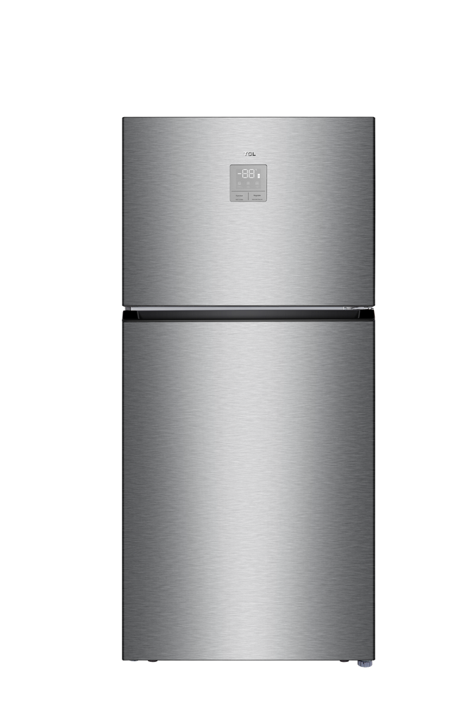 ثلاجة تي سي ال سعة الثلاجة 14.1 قدم المجمد 4.9 قدم استيل ( انفرتر )