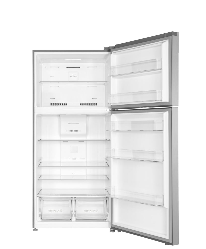 ثلاجة تي سي ال سعة الثلاجة 14.1 قدم المجمد 4.9 قدم استيل ( انفرتر )