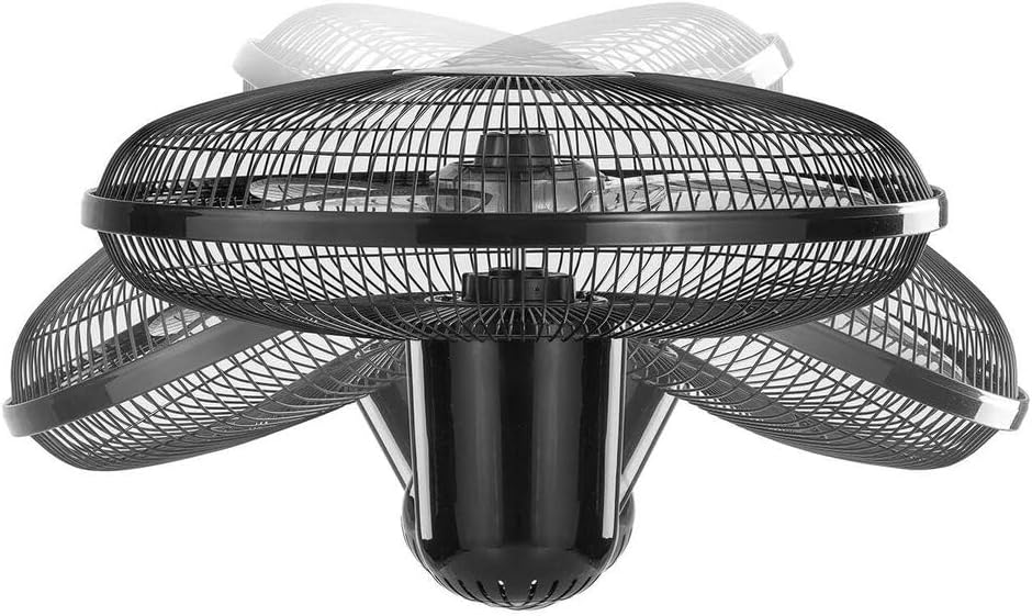 مروحة عامودية بلاك اند ديكر 16 انش 60 واط اسود