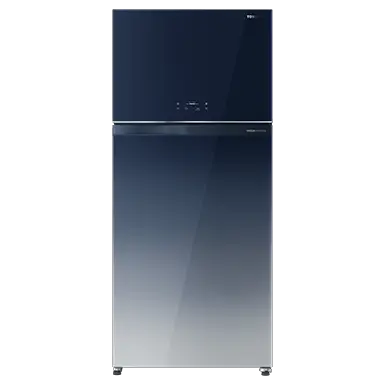 ثلاجة انفرتر توشيبا سعة الثلاجة 15.7 قدم سعة المجمد 5.8 قدم باب زجاجي متدرج (تايلندي)