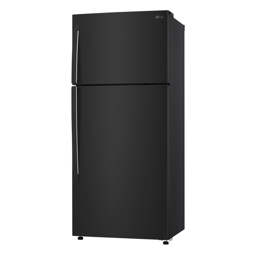 ثلاجة ال جي سعة الثلاجة 13.4 قدم سعة المجمد 4.6 قدم اسود انفرتر( اندونيسيي)