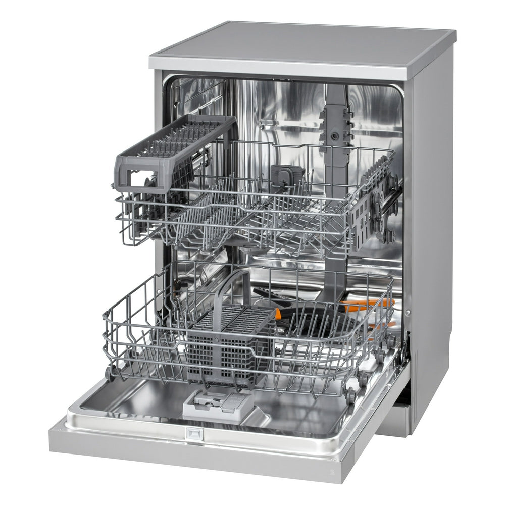 غسالة صحون ال جي 14مكان تخزين 5 برامج انفرتر فضي ( كوري )