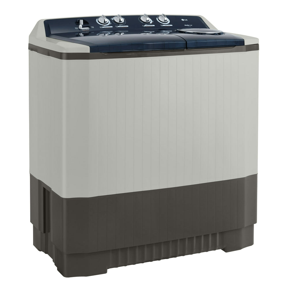 غسالة حوضين ال جي 14 كيلو رمادي فاتح (تايلندي)