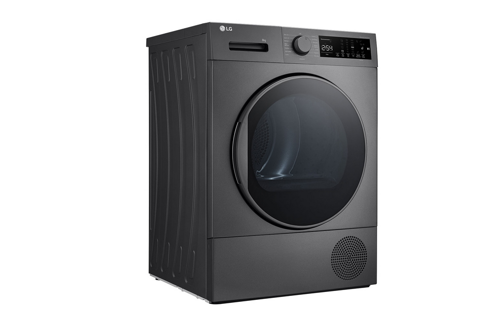 نشافة ملابس ال جي 8 كيلو تجفيف بالتكثيف فضي (تركي)