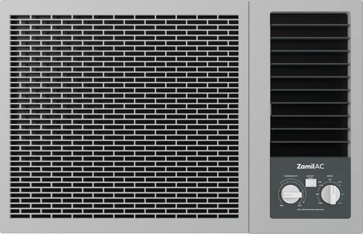 مكيف شباك الزامل سعة التبريد 21600 وحدة تدفئة 3.5 كيلوواط روتاري (وطني)