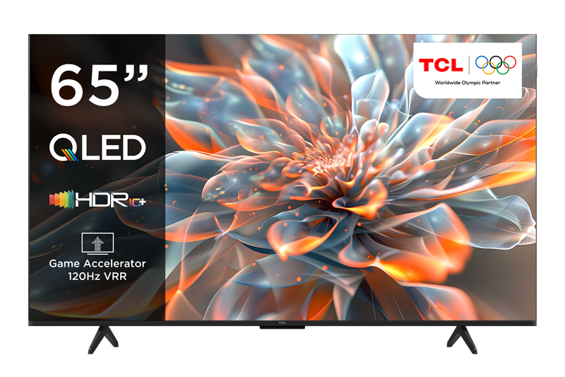 شاشة سمارت تي سي ال 65 بوصة 4K - GOOGLE TV-QLED
