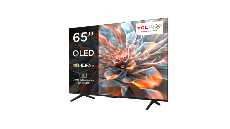 شاشة سمارت تي سي ال 65 بوصة 4K - GOOGLE TV-QLED