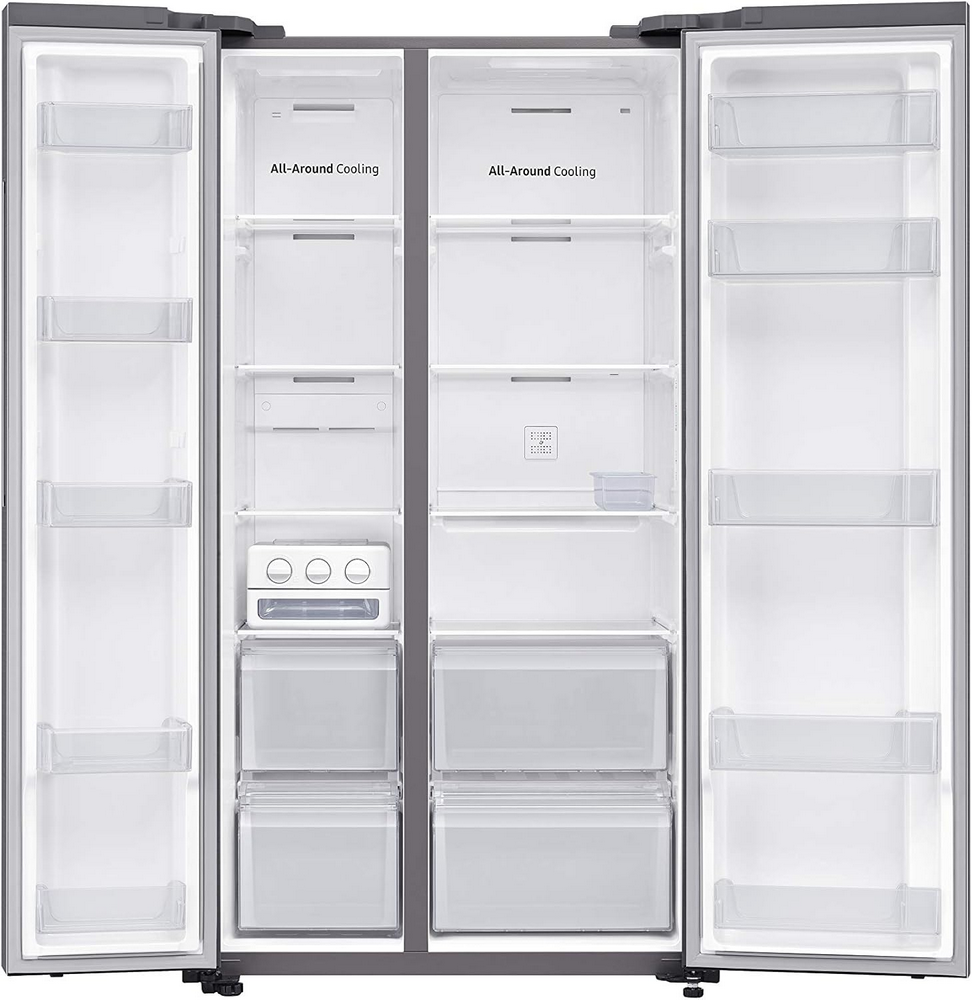 ثلاجة دولابي سامسونج سعة الثلاجة 14.8 قدم المجمد 8.1 قدم سلفر انفرتر (فيتنام)