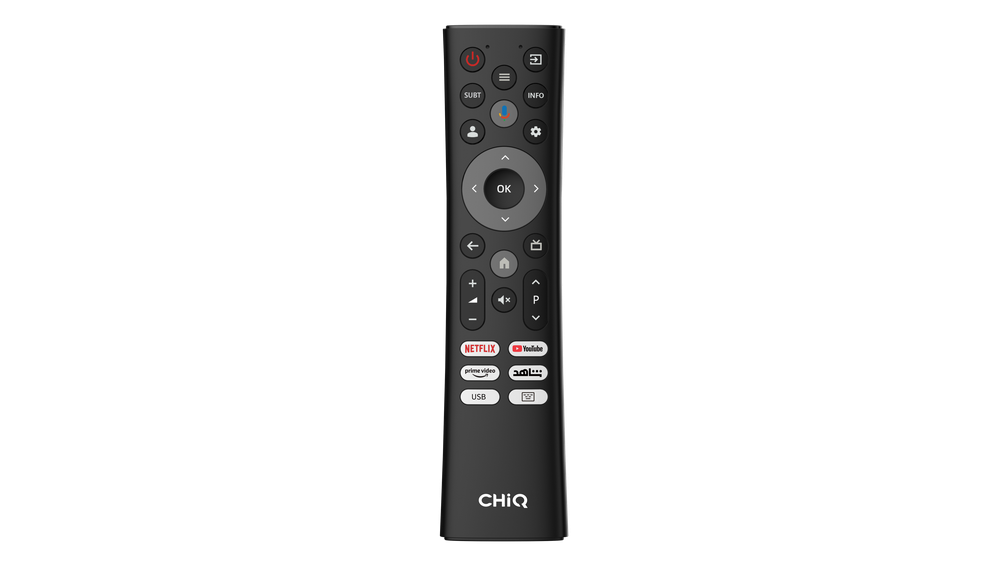 شاشة سمارت تشيك 75 بوصة اوامر صوتية 4K -GOOGLE TV-QLED