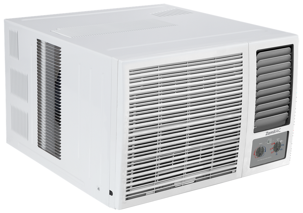 مكيف شباك الزامل سعة التبريد 17800 وحدة تدفئة 3.3 كيلوواط (وطني)