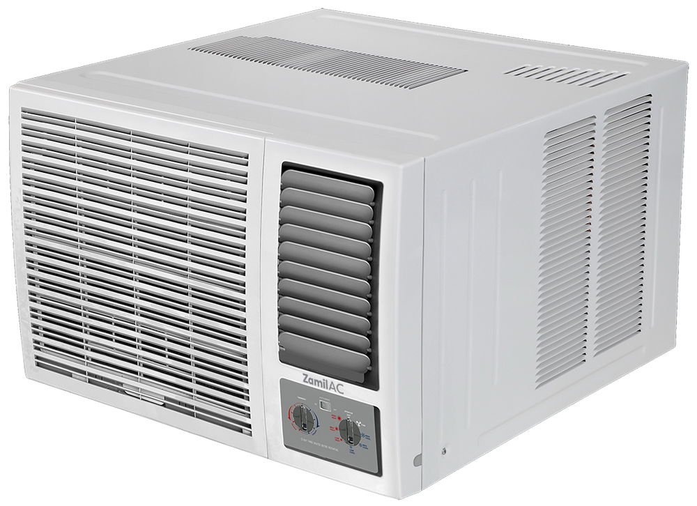 مكيف شباك الزامل سعة التبريد 17800 وحدة تدفئة 3.3 كيلوواط (وطني)