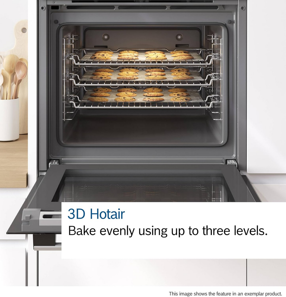 فرن بلت ان كهرباء بوش 60 سم اسود