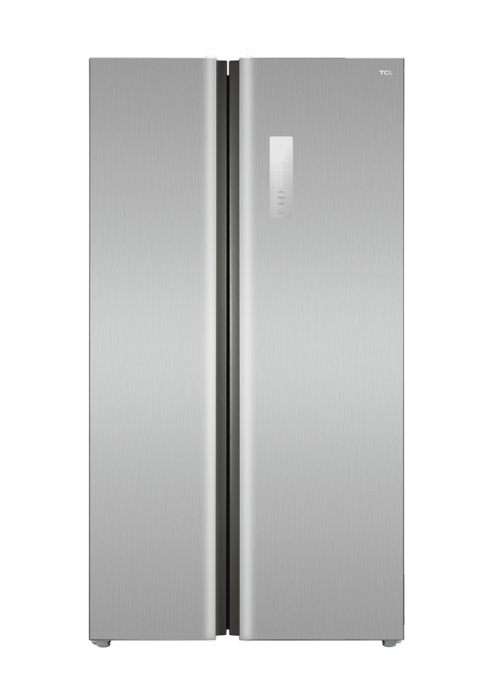 ثلاجة دولابي تي سي ال سعة الثلاجة 11.4 قدم المجمد 5.8 قدم فضي ( انفرتر )