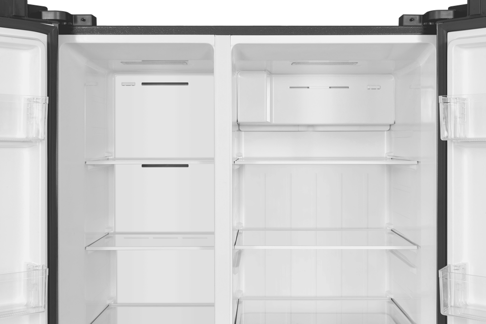 ثلاجة دولابي تي سي ال سعة الثلاجة 11.4 قدم المجمد 5.8 قدم فضي ( انفرتر )