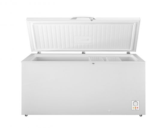 فريزر مسطح هايسنس 500 لتر ابيض