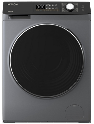 غسالة اوتوماتيك فتحة امامية هيتاشي 10.5 ك غسيل انفرتر (رمادي داكن)