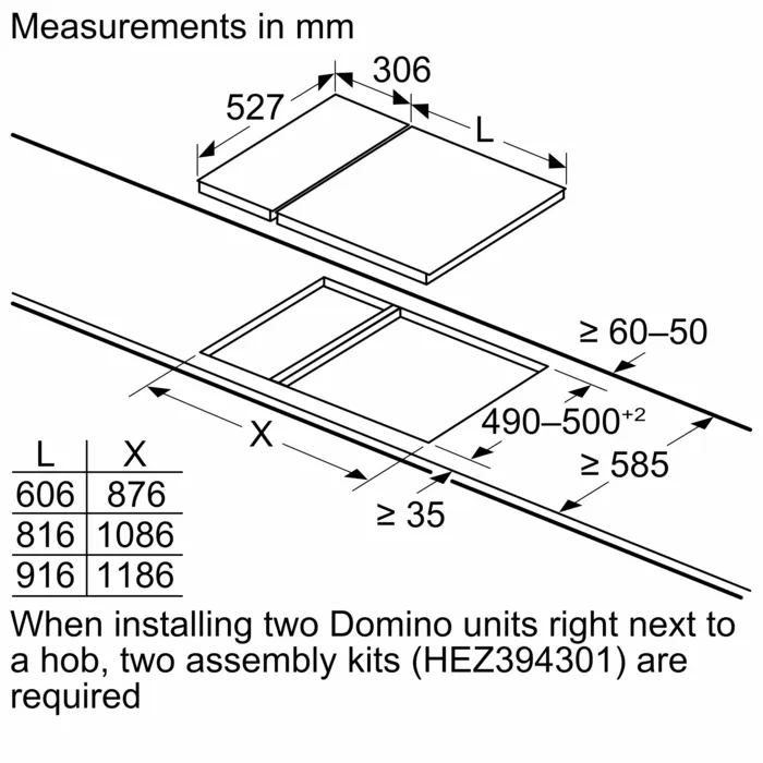 سطح بلت ان كهرباء بوش 2 عين سيراميك 30سم اسود (اسباني)