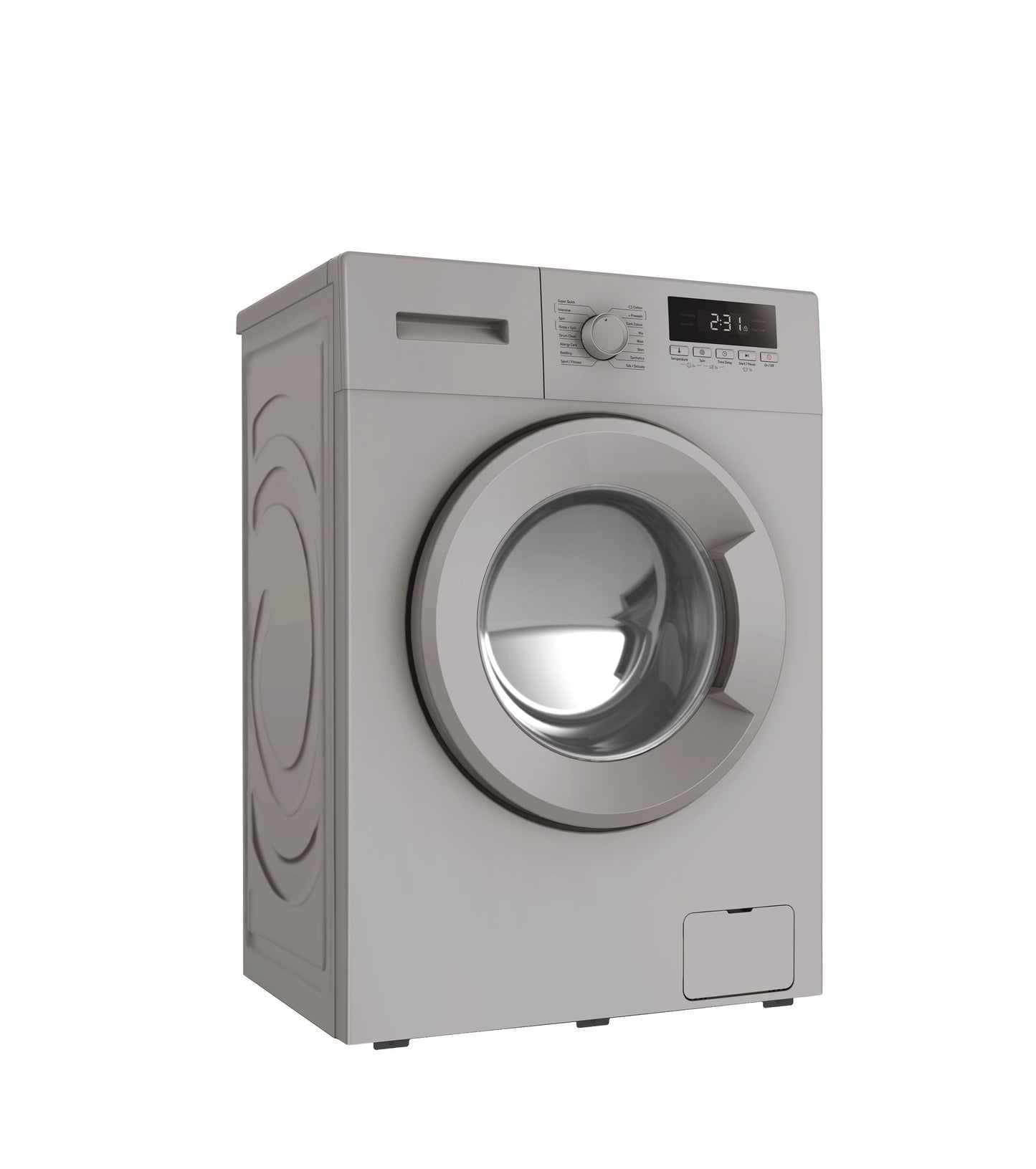 غسالة اوتوماتيك فتحة امامية فالكون 8 ك غسيل 16برامج سلفر