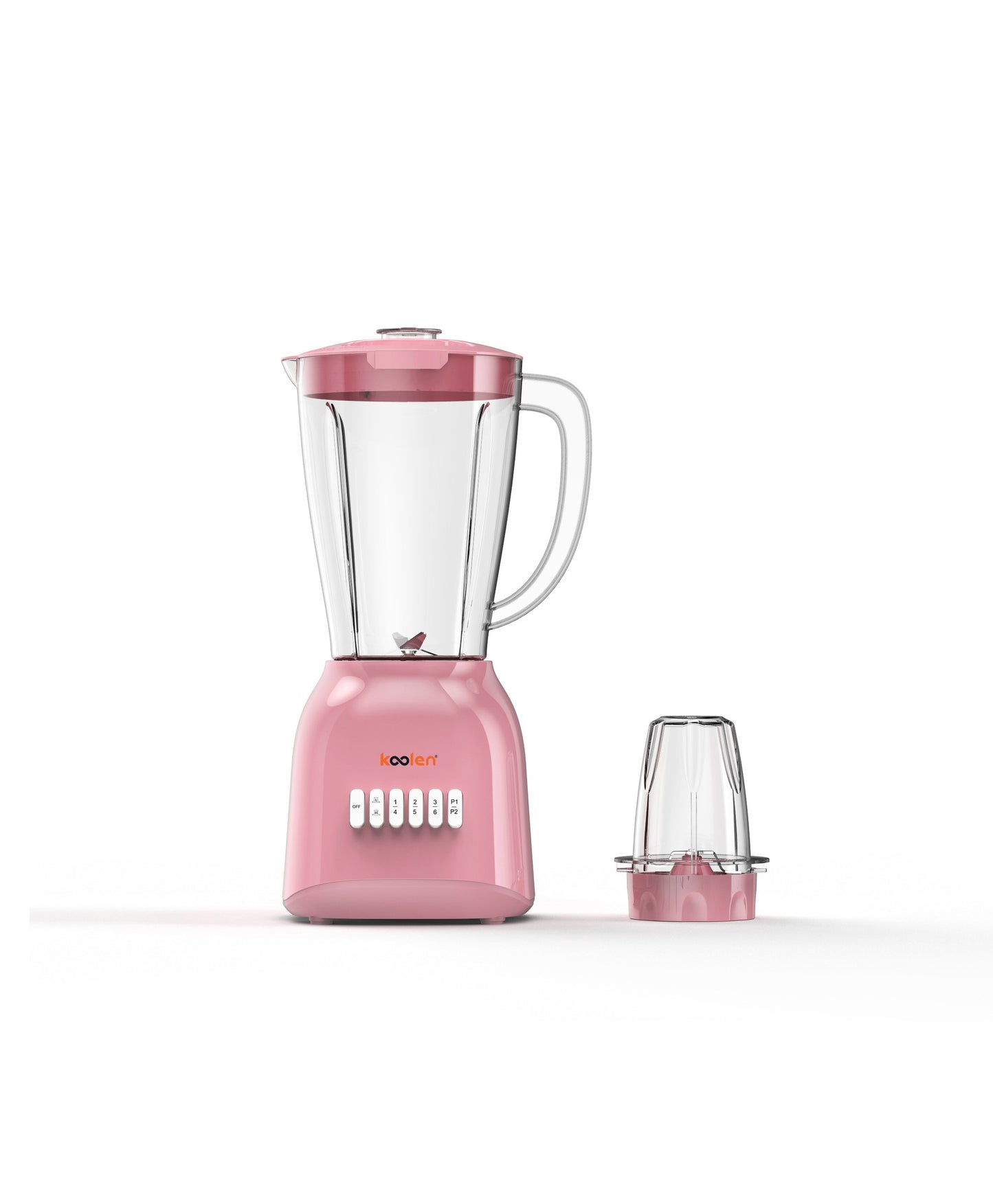 خلاط كولين مع مطحنة 6 سرعات 1.5 لتر 400 واط وردي