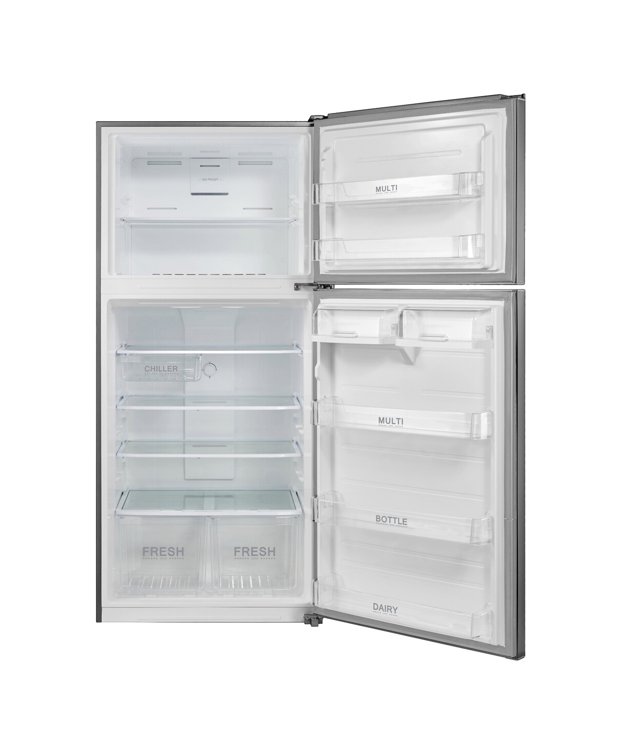 ثلاجه كومفي سعة الثلاجة 17.3 سعة المجمد 5.7 قدم استيل