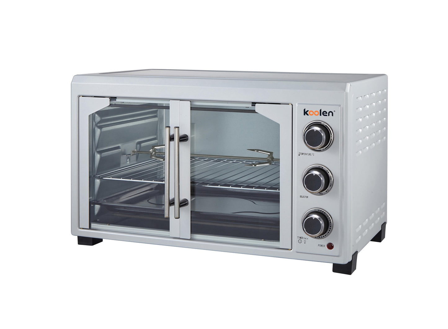 فرن كهربائي كولين 45 لتر 2.000 واط 2 باب سلفر