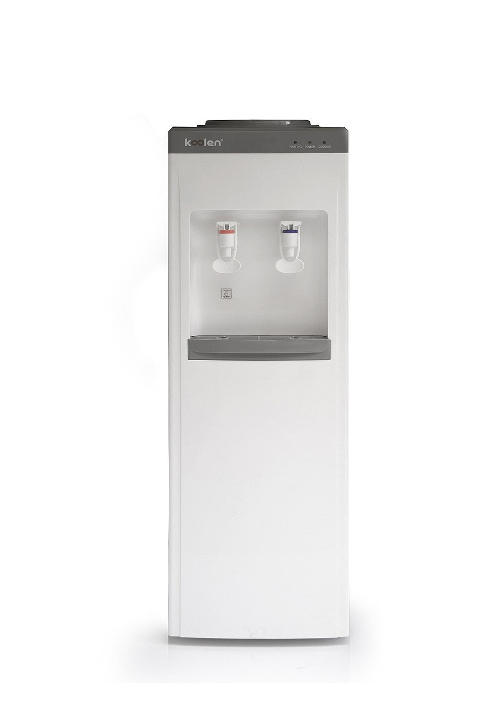 برادة مياه كولين أبيض مع رمادي