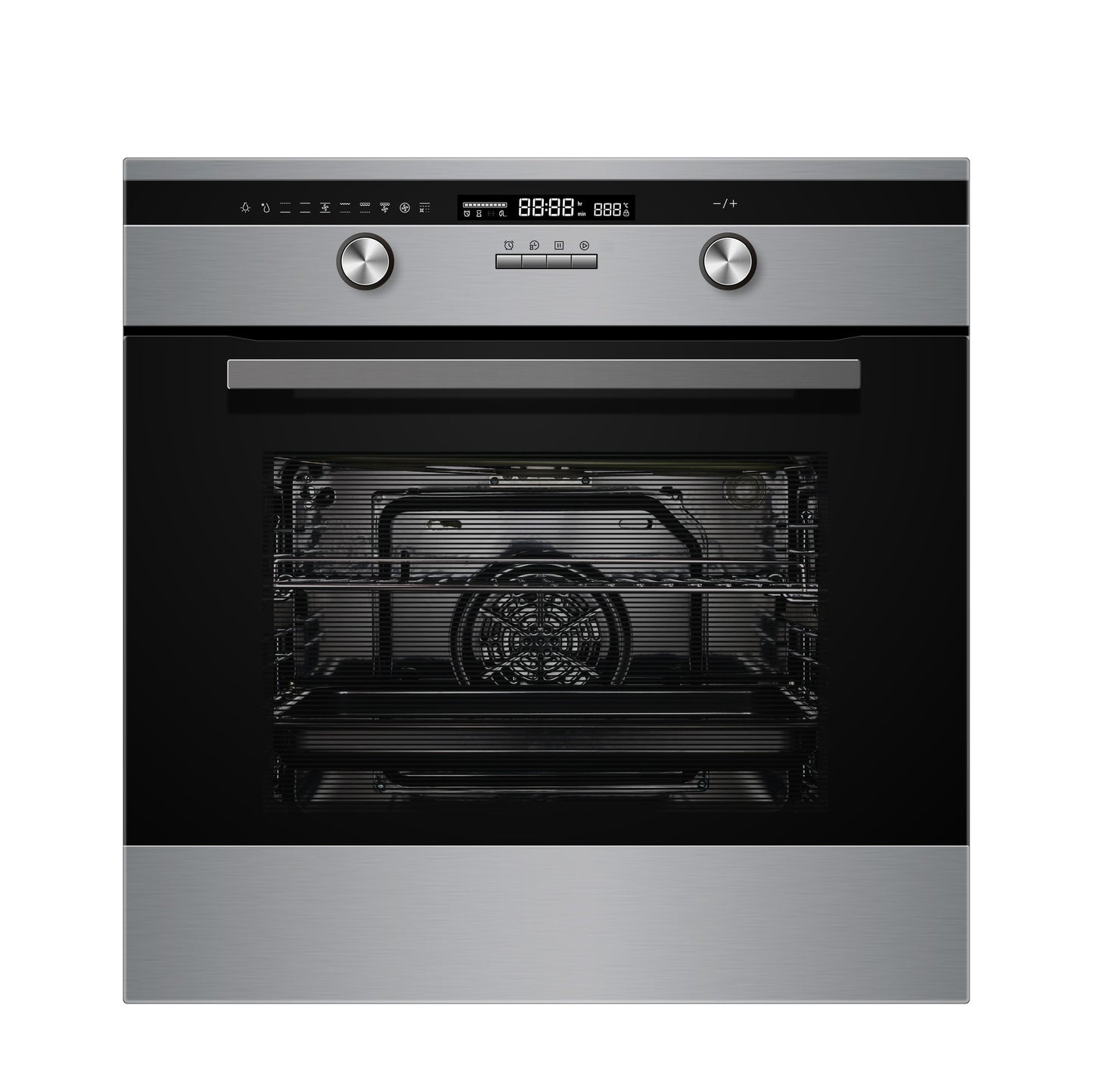 فرن بلت ان كهرباء ميديا 60سم 9 وظائف 70 لتر استيل